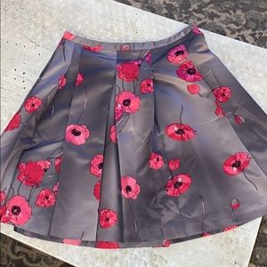 Gray and pink skirt